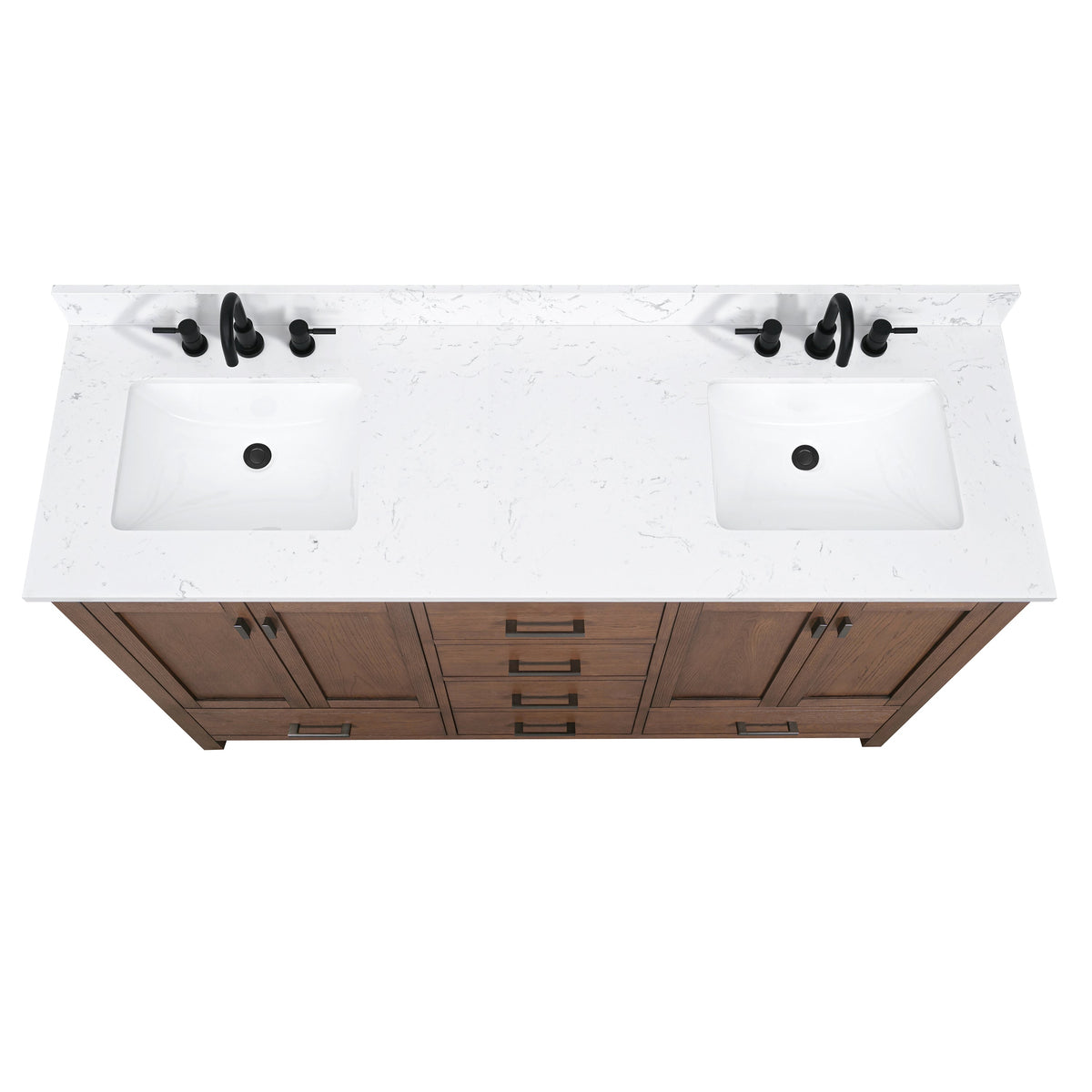 Avanity Modero 72-in White Bathroom Vanity Cabinet