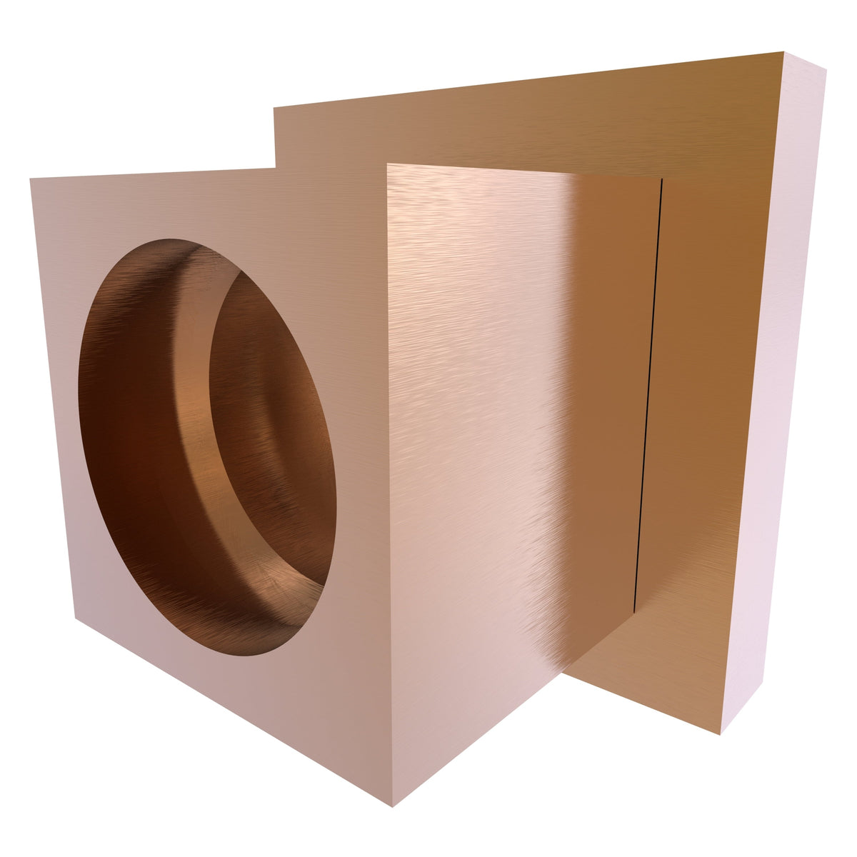 Allied Brass Montero Collection Shower Rod Brackets in Matte Black