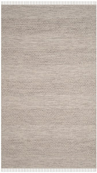 Safavieh Montauk Bicheno 2 x 6 Ivory/Anthracite Indoor Stripe Coastal Handcrafted Runner