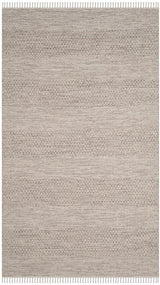 Safavieh Montauk Bicheno 2 x 6 Ivory/Anthracite Indoor Stripe Coastal Handcrafted Runner