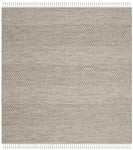 Safavieh Montauk Bicheno 2 x 6 Ivory/Anthracite Indoor Stripe Coastal Handcrafted Runner