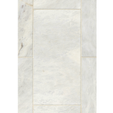Meram Blanc Carrara Polished Marble Floor Tile - 12 x 24 in.