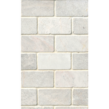 Meram Blanc Carrara Tumbled 3 x 6 in.
