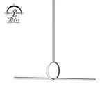 DLSS Lighting Metal Circle Acrylic Pendant Light LED Lighting Simple Lamp Modern Chandelier