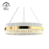 DLSS Lighting Metal Round Chandelier Lamp for Living Room Pendant Light