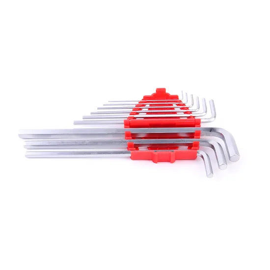 Model Rh-2029 Ronix 9PCS CRV Material Hex Allen Key Wrench Set with Frame