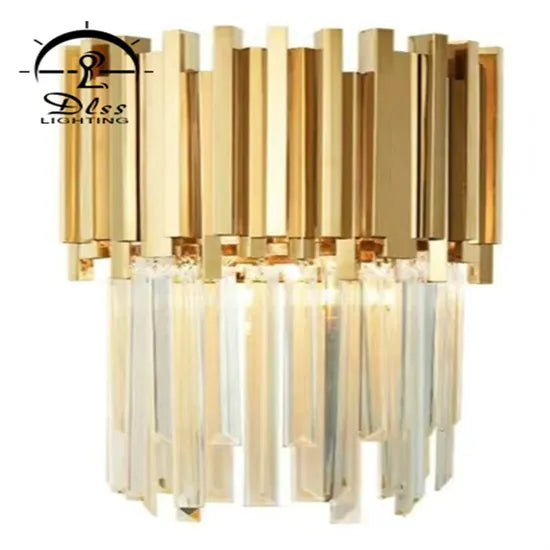 DLSS Lighting Co.,Ltd Modern American Euroueap Home Decoration Luxury Crystal Brass Copper Iron Metal Hanging Pendant Lights Chandelier