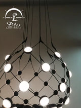 DLSS Lighting Modern Creative Acrylic LED Lighting Hotel Chandelier