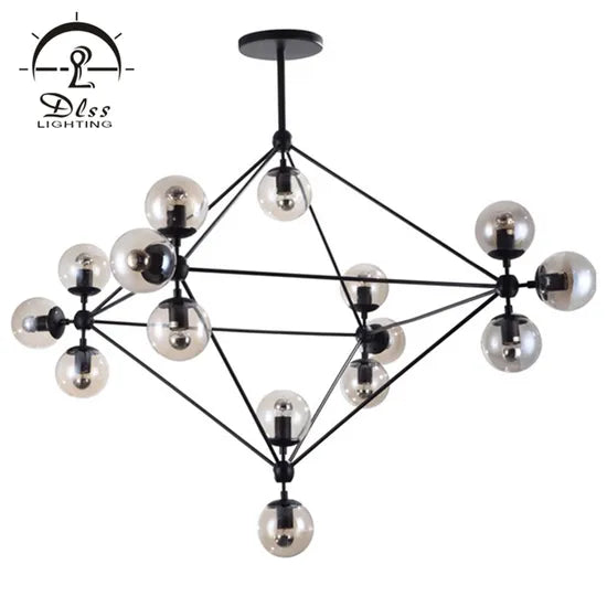 DLSS Lighting Modern Decorative Chandelier Lamp for Office Pendant Light with E27