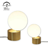 DLSS Lighting Modern Glass Table Light with E27 Desk Lamp