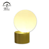 DLSS Lighting Modern Glass Table Light with E27 Desk Lamp