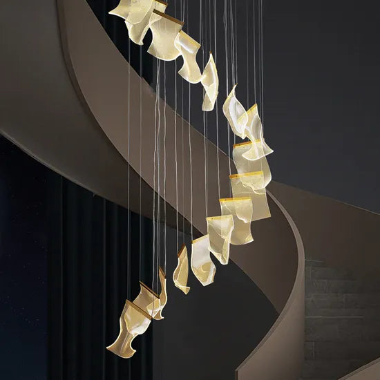 DLSS Modern Hotel LED Chandeliers Decorative Hanging Chandelier Pendant Lighting