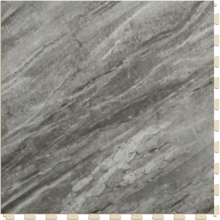 Perfection Floor Tile Gemstone Collection Border Opal/Satin 20-in x 20-in Water Resistant Interlocking Luxury Flooring (16.7-sq ft)