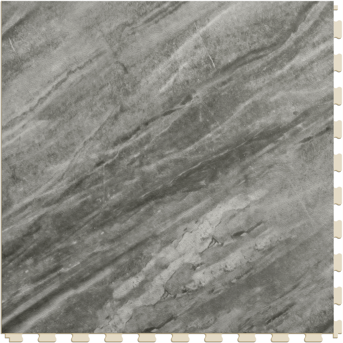 Perfection Floor Tile Gemstone Collection Border Opal/Satin Vinyl Tile Sample