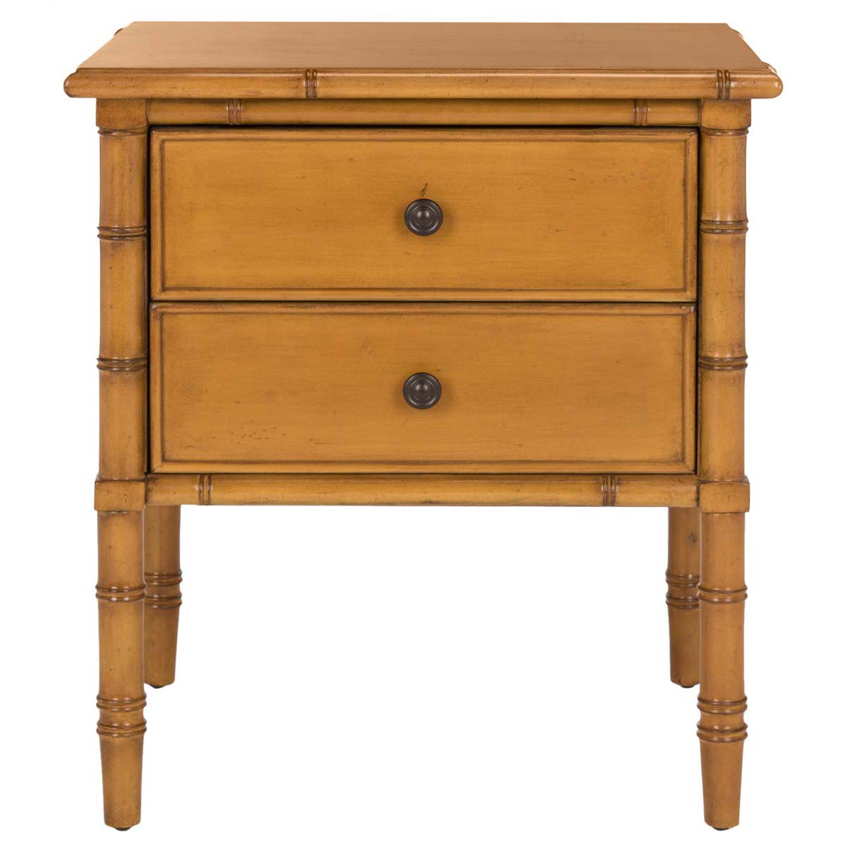 Safavieh Mina Brown Nightstand, 23 x 20 x 25.2 in