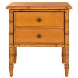 Safavieh Mina Brown Nightstand, 23 x 20 x 25.2 in