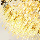 DLSS Lighting New Design Pendant Light Optical Grade Crystal Lamp Indoor Living Room Chandelier