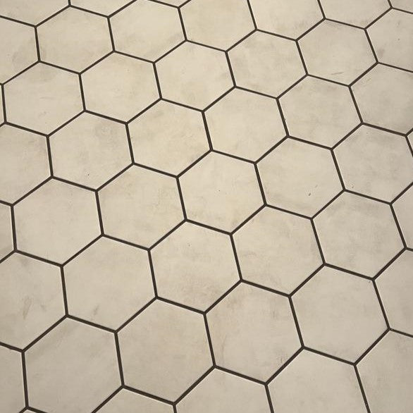 Gios Graphite Hexagon 8-in x 10-in Matte Porcelain Floor and Wall Tile (0.44-sq. ft/ Piece)
