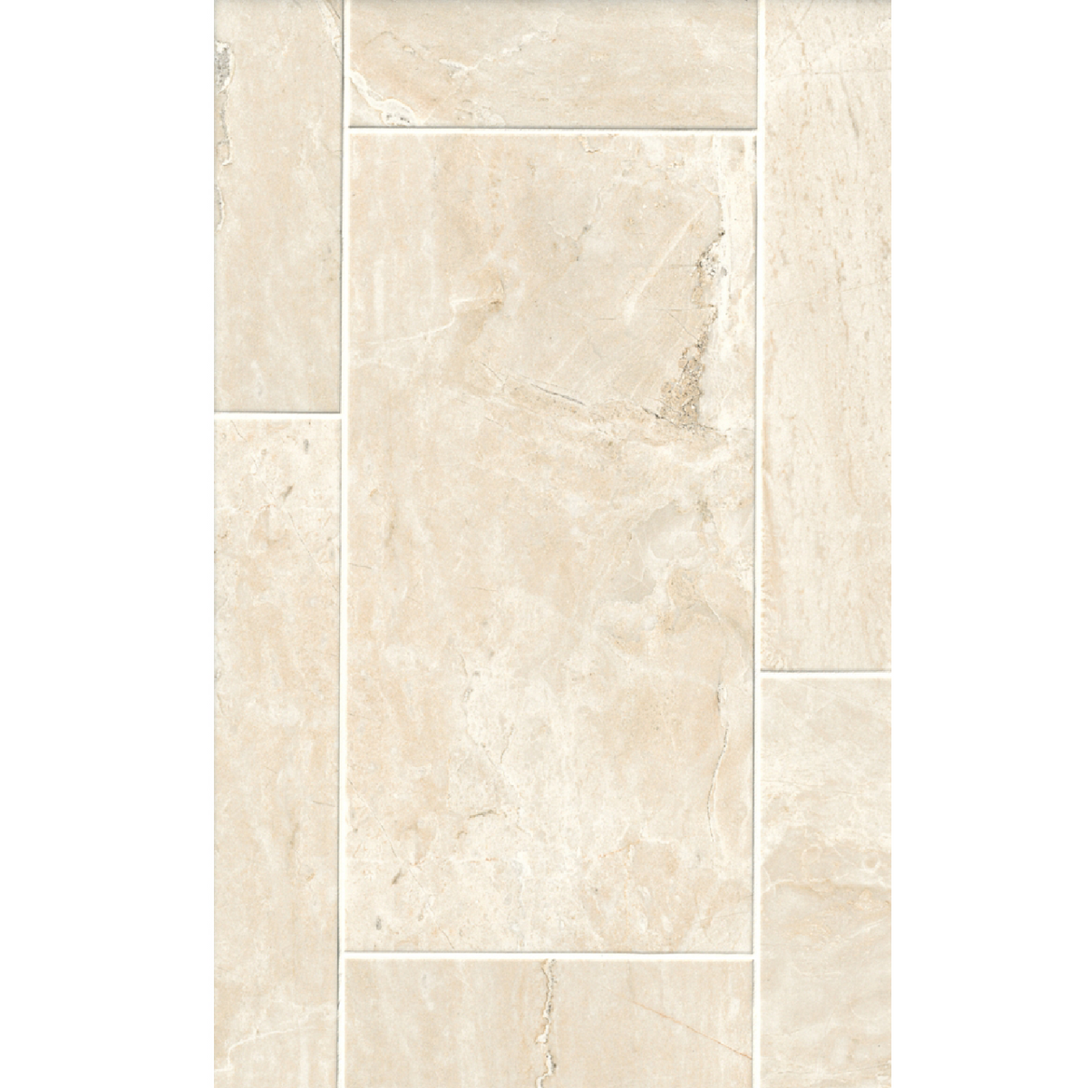 Obac Beige Porcelain Wall and Floor Tile - 12 x 24 in.