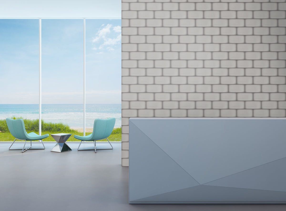 Emser Ombre 16-Pack Taupe 6-in x 12-in Glazed Ceramic Subway Wall Tile