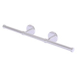 Allied Brass Prestige Skyline Collection Wall Mounted Horizontal Guest Towel Holder in Unlacquered Brass, 22 in