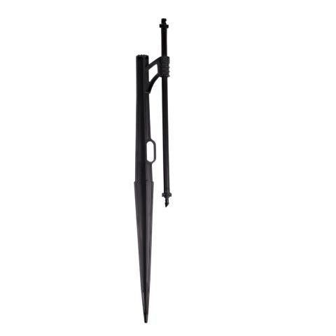 Raindrip Half-Circle Drip Irrigation Sprinkler Head, Fan Spray, 28.2 GPH, 13 in Stake