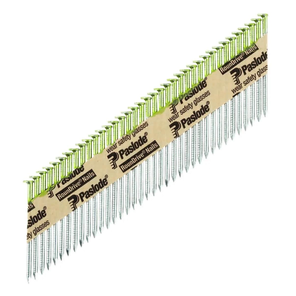 Paslode RounDrive Hot-Dip Galvanized 30 Degree Ring Shank Framing Nails 2-3/8" x .113" 2000/Box