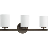 Progress Lighting Replay Collection Three-Light Bath & Vanity, 22 in, Up/Down Mount