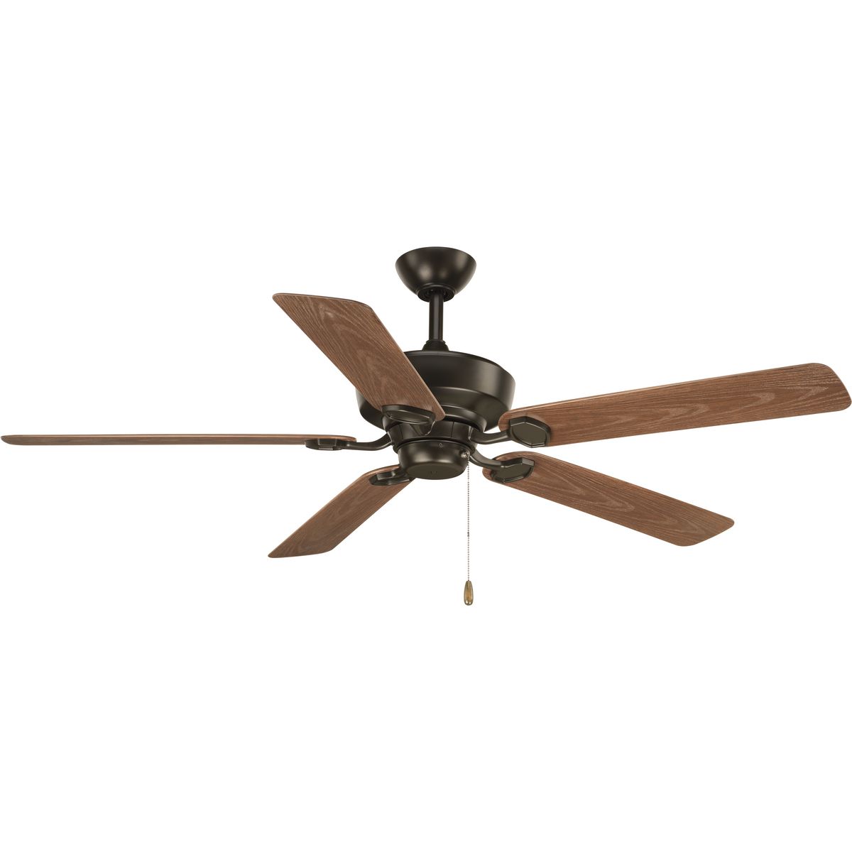 Progress Lighting Lakehurst Collection 60" Indoor/Outdoor Five-Blade Ceiling Fan