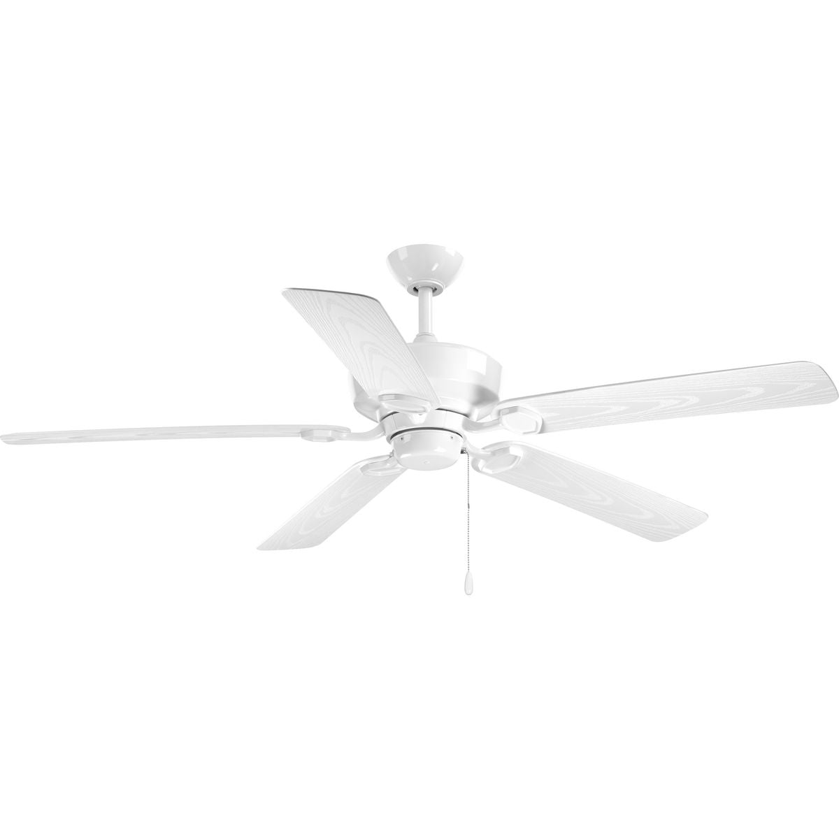 Progress Lighting Lakehurst Collection 60" Indoor/Outdoor Five-Blade Ceiling Fan