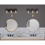Progress Lighting Calhoun Collection Three-Light Bath & Vanity Light, 21.625 in W x 8.625 in H x 6.875 in D