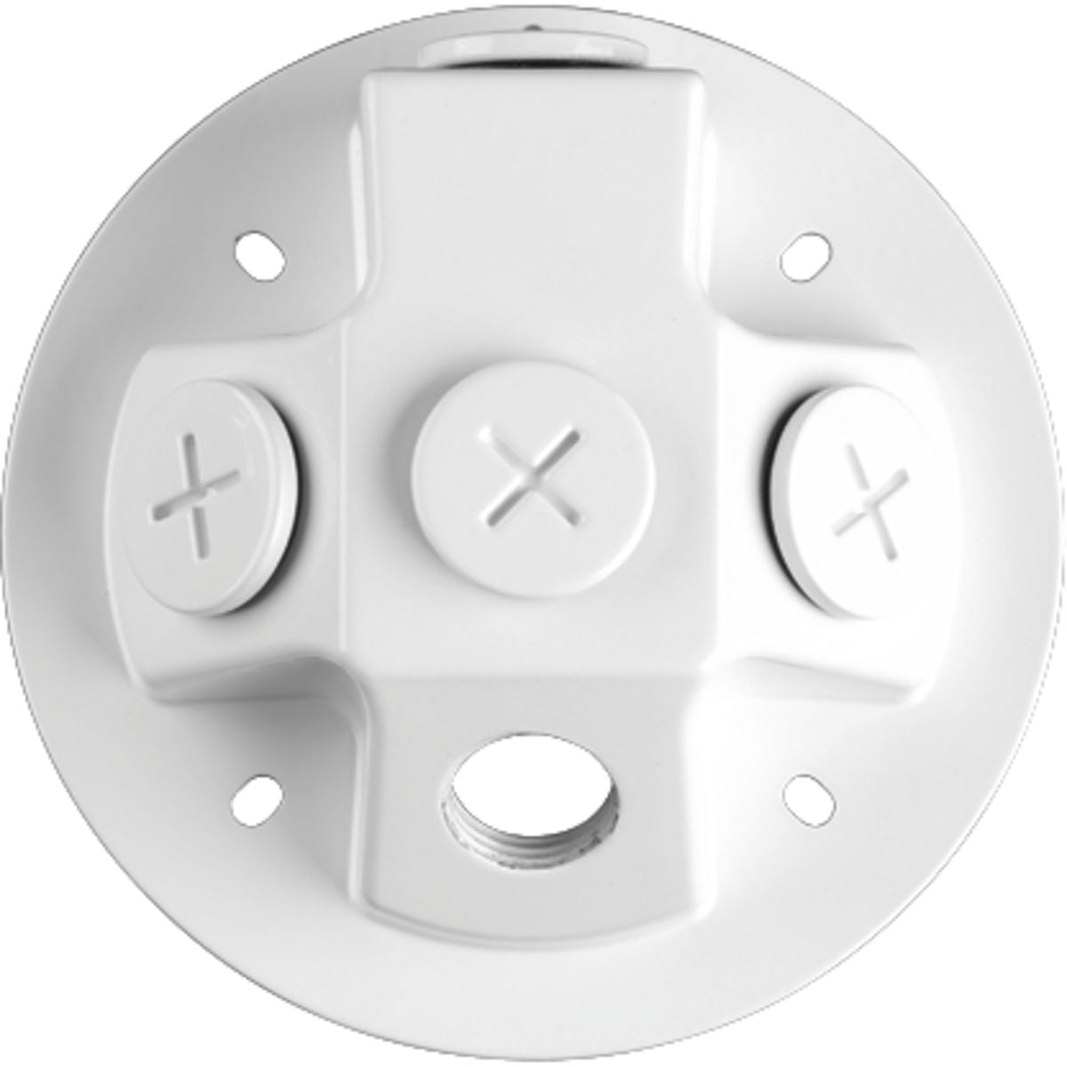 Progress Lighting Security Light Back Plate, 4.81 in Round, Outdoor
