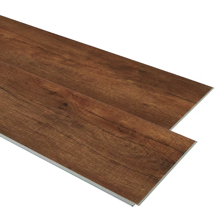 Pergo  DuraCraft +WetProtect Cask Aged Oak 20-mil x 7-1/2-in W x 47-in L Waterproof Interlocking Luxury Vinyl Plank Flooring