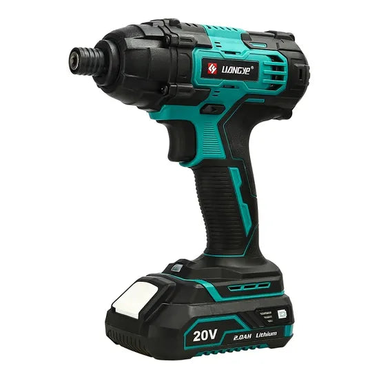 Power Tools Factory Liangye 18V Rechargeable Battery Cordless Impact Screwdriver Drill Impact Wrench
