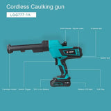 Power Tools Factory Liangye 20V Cordless Caulk and Adhesive Gun Industry