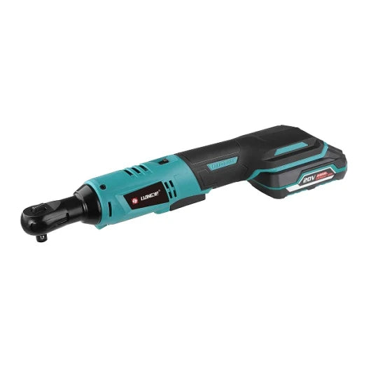 Power Tools Factory Liangye 3/8 Cordless Electric Ratchet Wrench with Rechargeable Battery