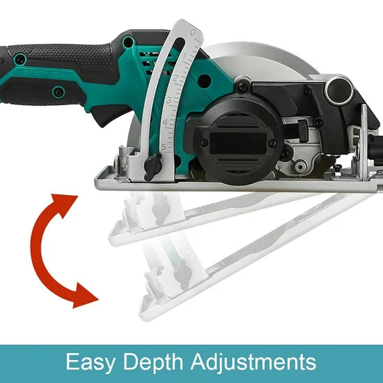Power Tools Factroy Liangye 20V Rechargeable Battery Operated Electric Portable Brushless Circular Saw