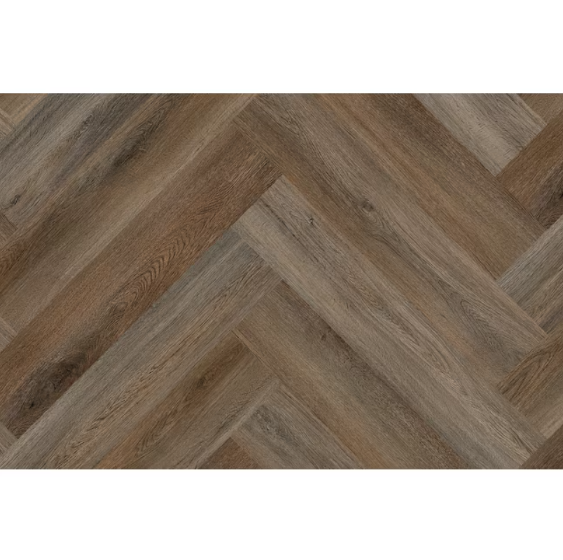 ProCore Plus (Sample) Herringbone Brookewood Waterproof Wood Look Interlocking Luxury Vinyl Plank