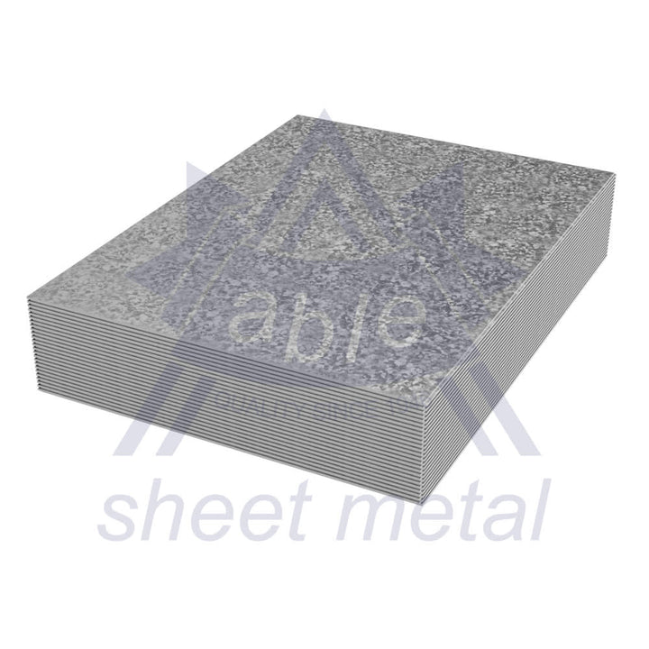 Able Galvanized Flat Shingles 8" x 12" 30 GA
