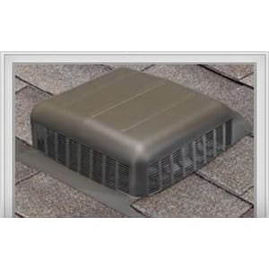 Air Vent Airhawk RVG 50 Galvanized Slant Back Filtered Vent Black