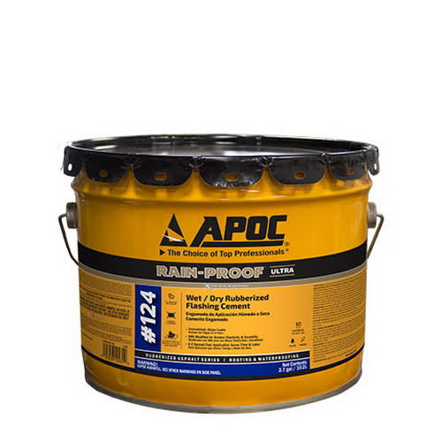 APOC 124 Wet/Dry Rubberized Flashing Cement