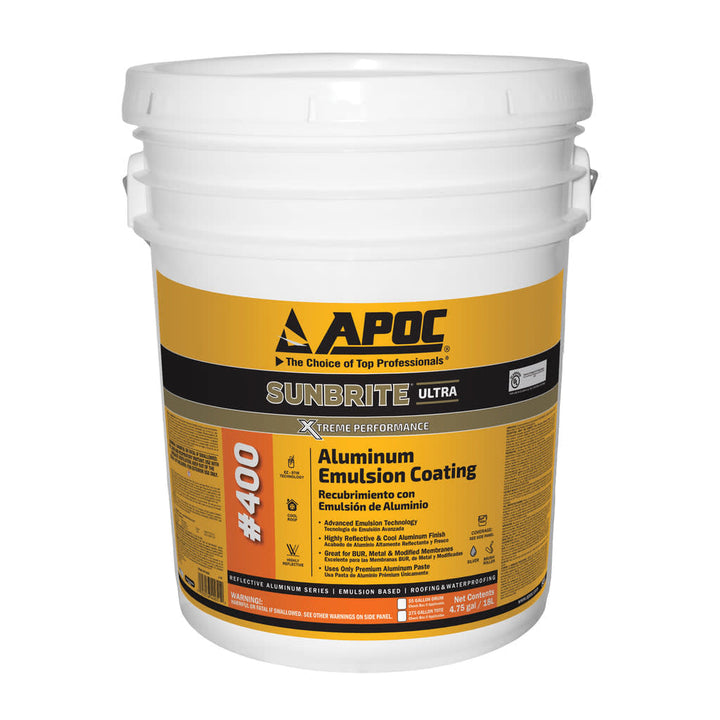 APOC 400 SUNBRITE Aluminum Emulsion Coating 5 gal