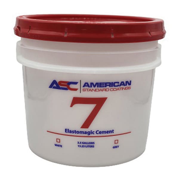 ASC 7 ElastoMagic Roof Cement White 3.5 gal