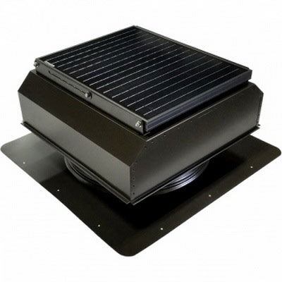 Attic Breeze Gen III SFD Solar Attic Fan Bronze Brown 35W