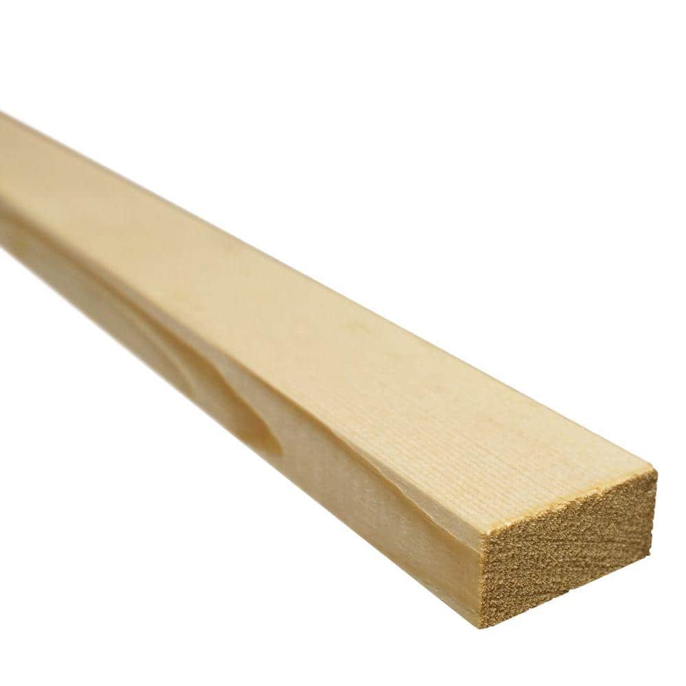 Wood Batten Strips 1" x 2" x 8'