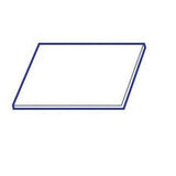 Bay Cities Galvanized Flat Shingles Brown 5" x 7" 26 GA 50/Bundle