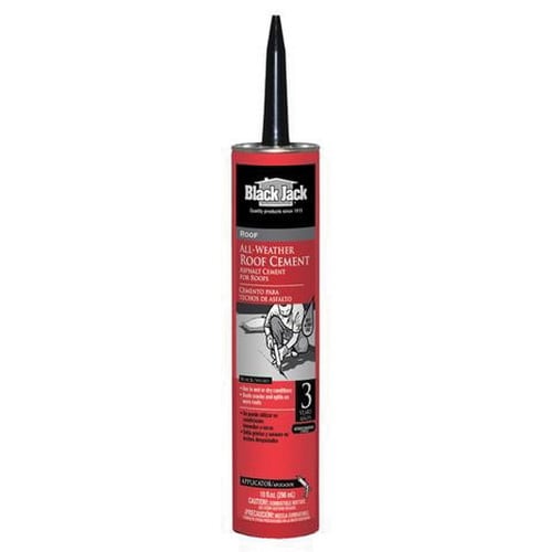 Black Jack All-Weather Roof Cement 10 oz Black