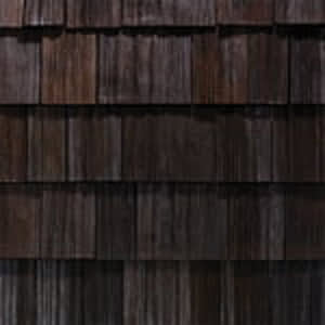 Brava Multi-Width Synthetic Cedar Shake Class C Aged Cedar