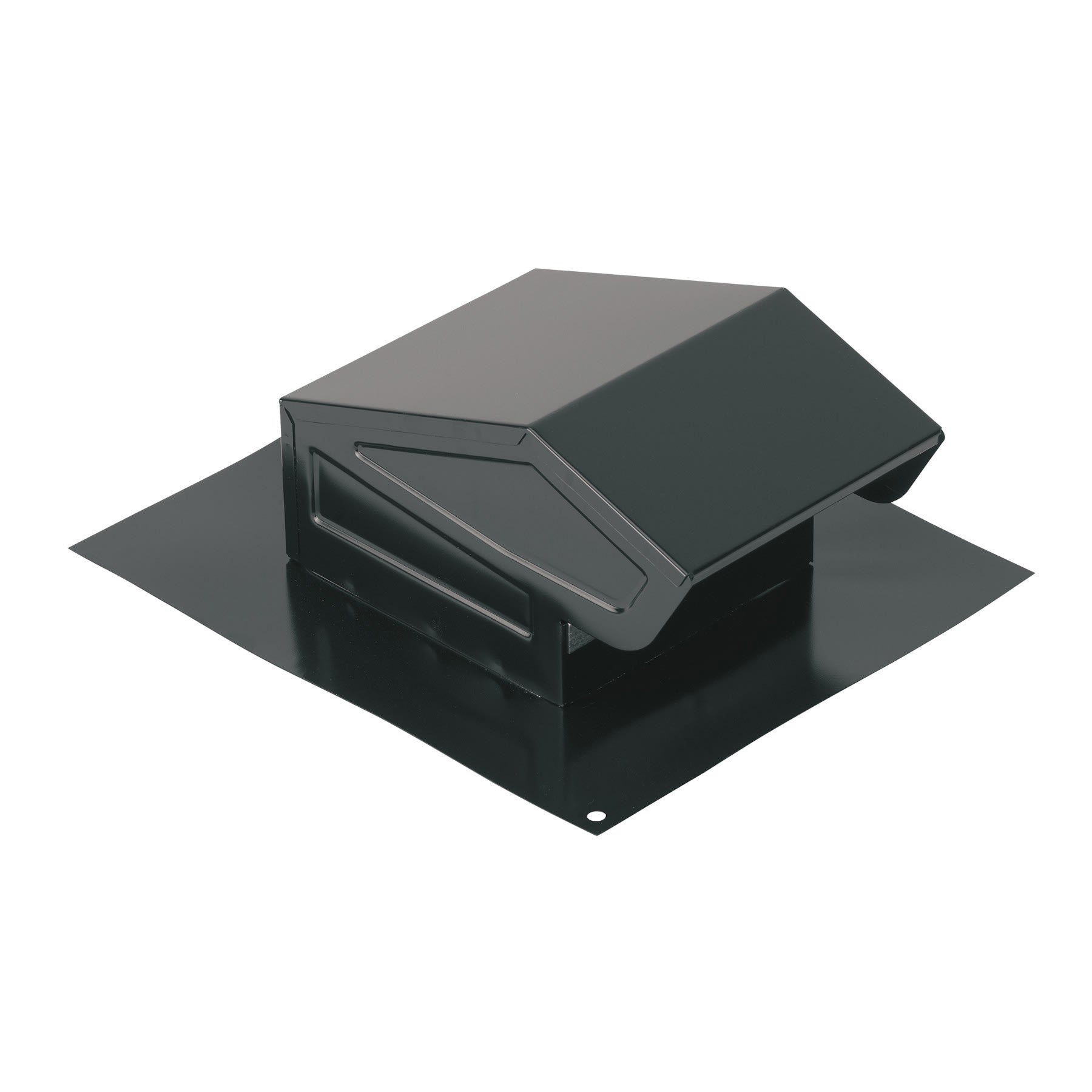 Broan 636 Steel Roof Cap for 3 in or 4 in Round Duct, Black product image 1