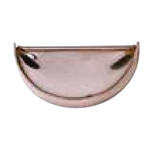 Berger Copper Half Round End Caps 5"
